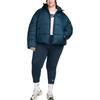 Nike Спортивная одежда Классическая пуховая куртка Женская Therma FIT Свободная куртка с капюшоном Большого размера FZ5901-478