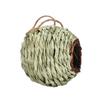 Birds Nest Bird Cage Natural Reed Grass Spherical Hummingbird Nest Outdoor Decorative Weaved Hanging Bird Nest Hous Pet Bedroom