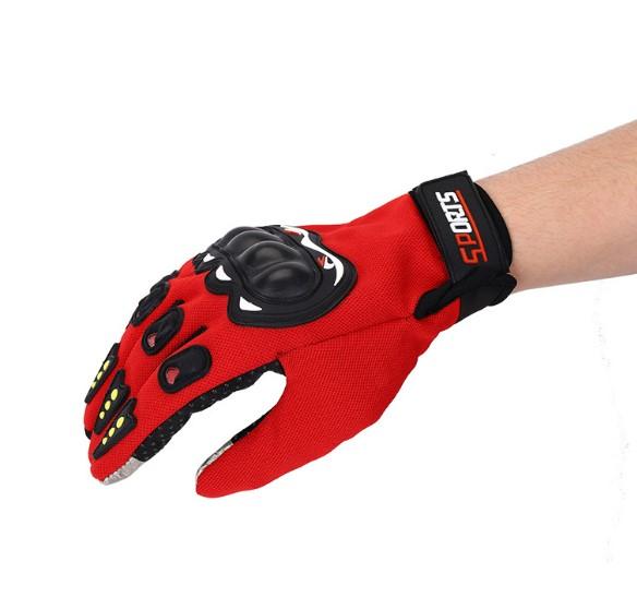 Screen Touch Custom logo Printed Racing Gloves Motorcycle Sports Breathable Gloves in Summer Winter