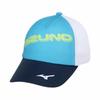Junior Cool Hold Wet and Cool Sports Hat for Summer Heat Swim Junior Free Size Cap, Protection, Unisex, Kids' Cap/Navy Peony, 32JWB403,