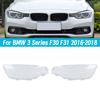 Car Headlight Lens Glass Lampshade Led Headlamp Lens Cover For BMW 3 Series F30 F31 F35 2016-2018 Headlight Cover Shell