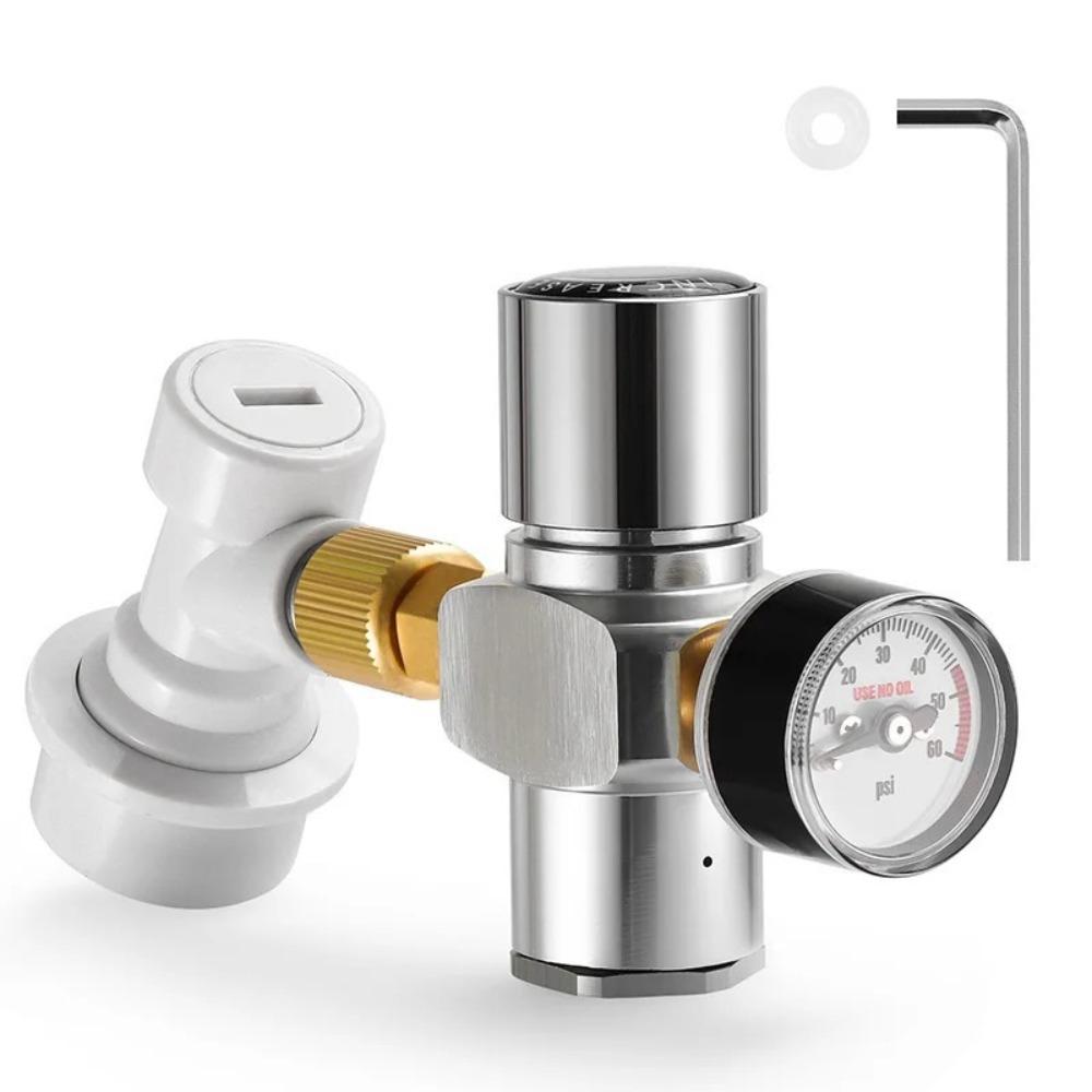 Mini Design Nitrogen Pressure Gauge Pressure Display Gas Strap Gauge Gas System