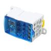 Terminal Block Junction Box Splicing Din Rail Single Pole Power Distribution Box 690V 250A Blue