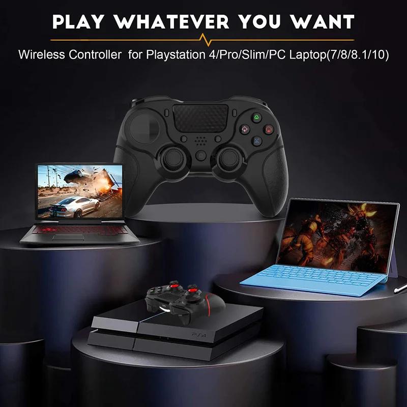 Беспроводной BT2.1 Геймпад Контроль для Консоли PS4 Контроллер Джойстик Видео Игры Аксессуары для Игр для ПК/Android/IOS Контроллеров