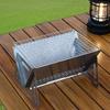 Stainless Steel Folding Versatile Outdoor Cooking Set for Barbecues Camping Travel