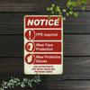 Classic 2D Flat Aluminum Wall Art Waterproof Rustproof Metal Plate Sign For Workshop Warehouse Garage Home Decor