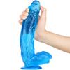 Женский негабаритный фаллоимитатор, цвет, прозрачный имитация фаллоимитатора, пениса, эротические товары для взрослых