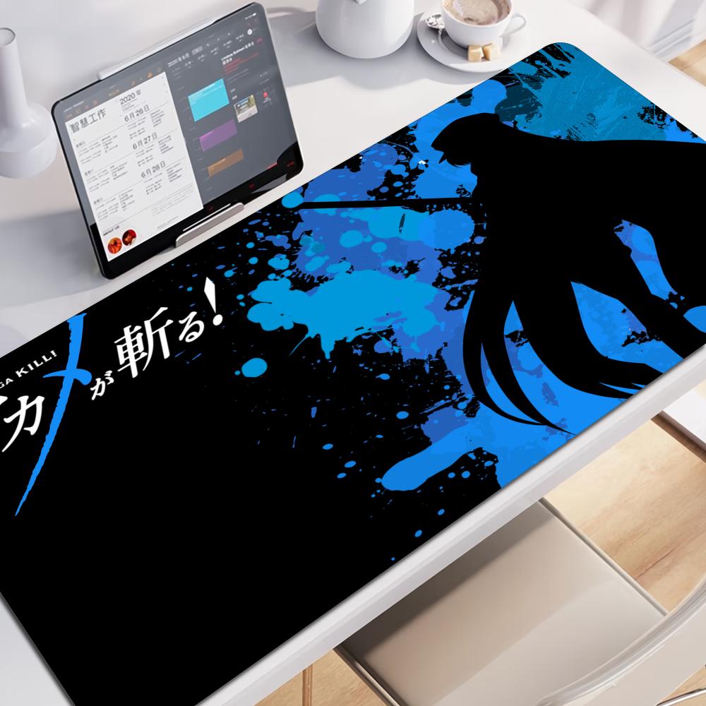 Игровой коврик для мыши Akame Ga Kill Эсдес, коврик для игрового ноутбука, 50x100, очень большой, Кавайи, офисный коврик для мыши, аксессуары для ПК-гейминга