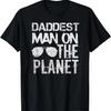 Самый Папа на планете _ Смешная футболка в подарок папе