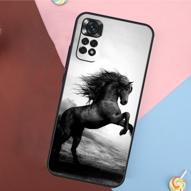 Чехол «Скачущая лошадь» для Xiaomi Redmi Note 13 Pro 14 12 11 9 10 9S 10S 11S 12S Redmi 10C 12C 13C 14C