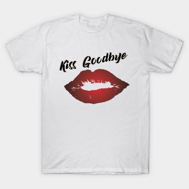 Футболка женская Kiss Goodbye Harajuku Print Kawaii футболка летняя с коротким рукавом женская футболка топ футболка