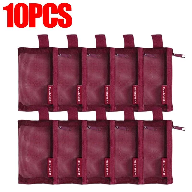 1/10 шт. нейлоновая сетка на молнии сумки кошелек для денег наушники кабель для передачи данных удостоверение личности держатель кредитной карты мини сумка для хранения дорожный органайзер сумка
