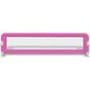 Vidaxl Бортики для детской кроватки, 2 шт., Розовые, 150x42 см