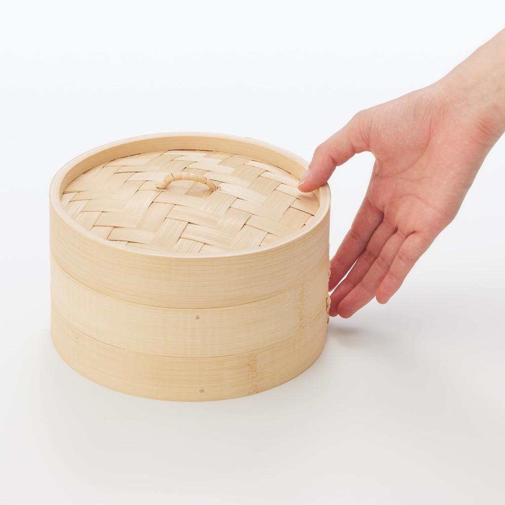 Бамбуковая пароварка и крышка Muji Маленькая 84376498