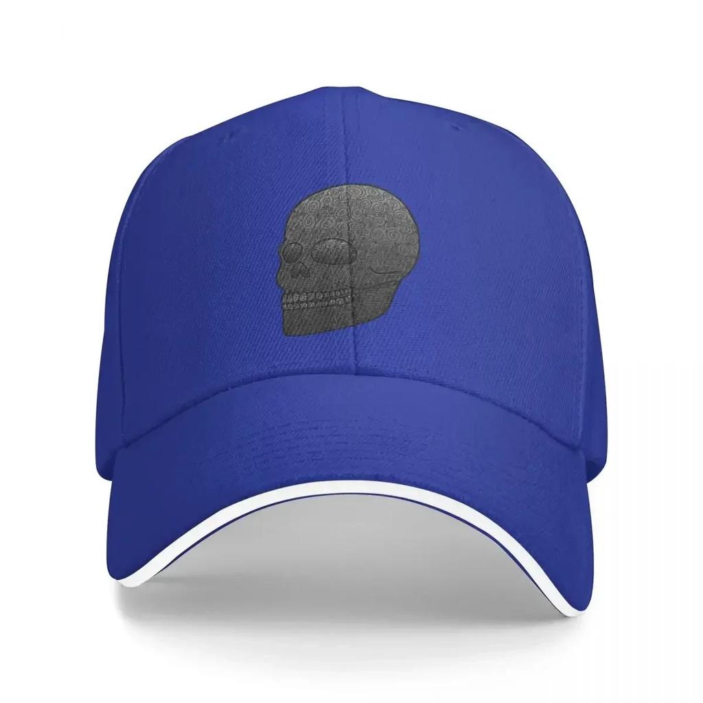 Кепка-бейсболка с вихревым черепом dad hat Смешные кепки Роскошная для женщин Мужская