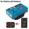 Инвертор питания от аккумулятора DC 21V к AC 180V-220V для аккумулятора Makita 18V Адаптер-инвертор для аккумулятора