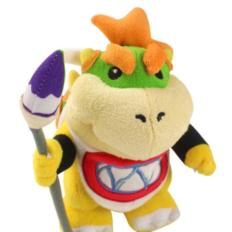 Super Mario Standing Baby Bowser Koopa Plush Doll Adorable Stuffed Toy For Kids