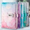 Thickened Password Book with Lock 180 Pages Student Notepad Diary Book  Office School Supplies