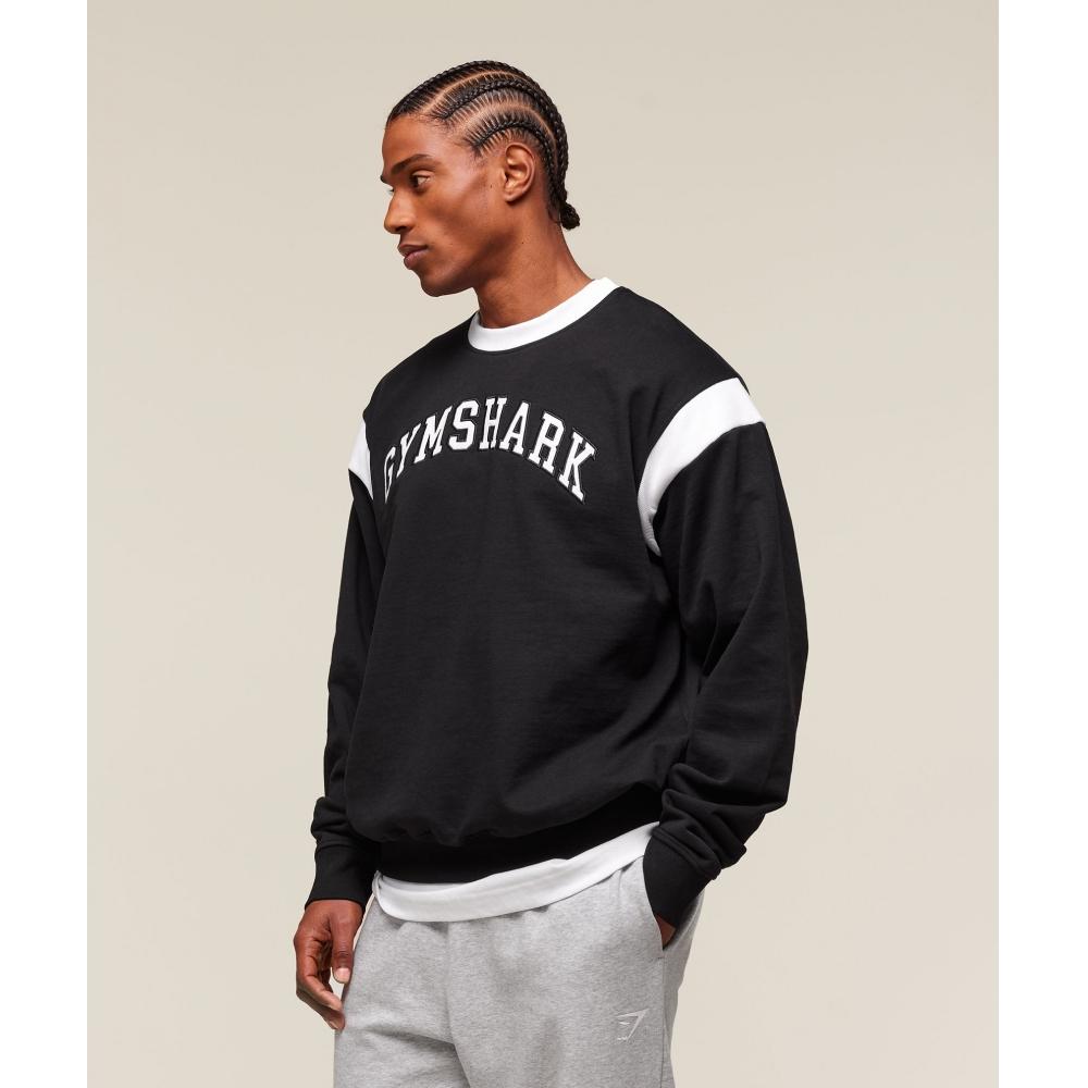 Gymshark Gslc Crew Black A2b2z Bb2j