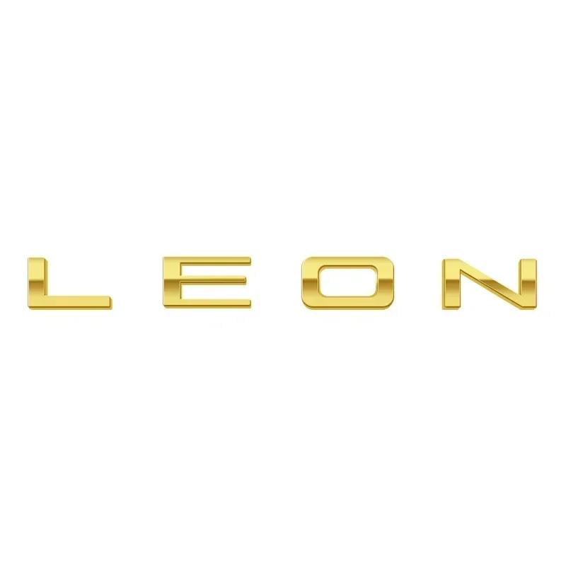 ussh2 1pcs 3D IBIZA Leon logo Letter Emblem Metal Car Badge Decoration Rear Trunk Sticker Accessories For Seat FR Altea vz Decoration
