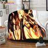 3D Printed Naruto Art Fleece Blanket for Beds Hiking Picnic Thick Quilt Fashionable Bedspread Fleece Throw Blanket