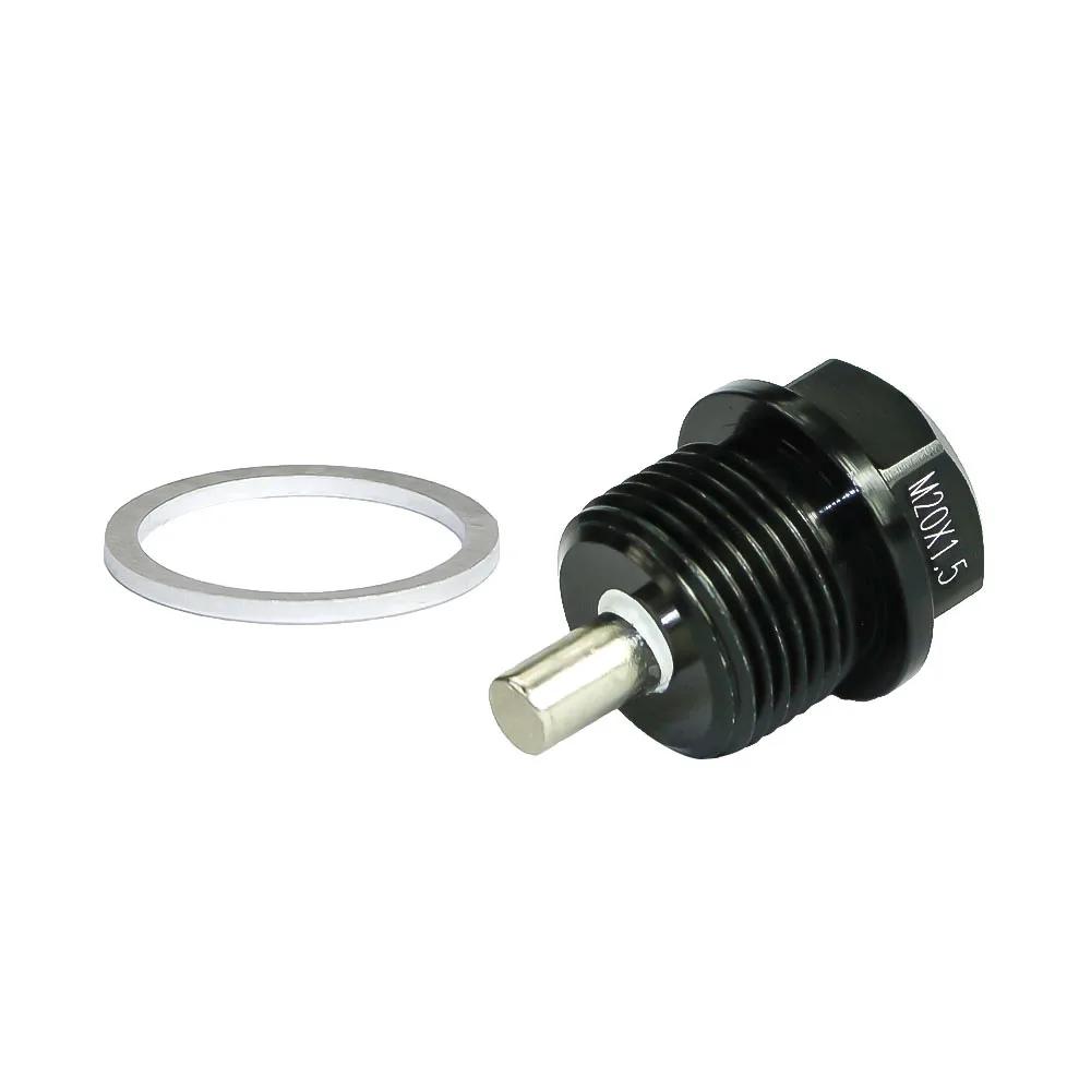 M20*1.5MM Magnetic Oil Drain Plug Aluminum Bolt/Oil Sump drain plug For Subaru All vehicles with 20x1.5 threaded