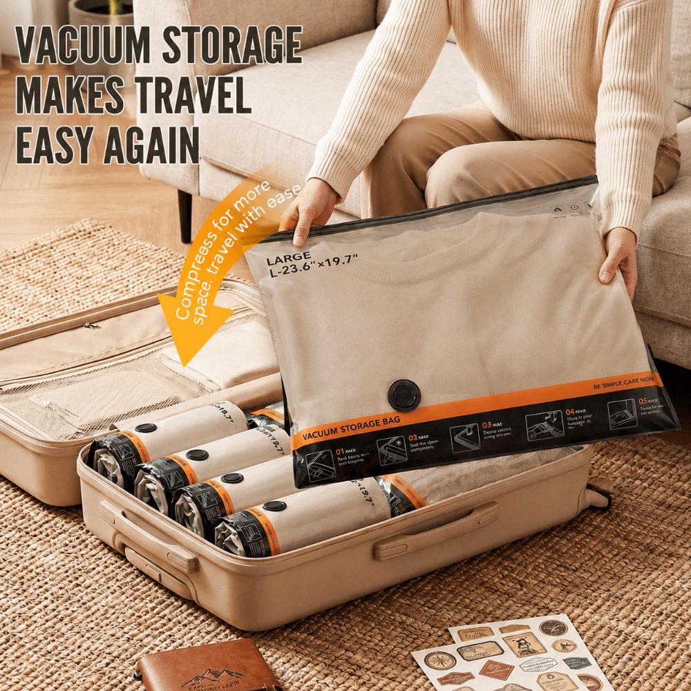 Dustproof Vacuum Compression Bag Space Saving Compression Bag Suitcase Organization