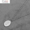 Fashion Stainless Steel Pendant Choker For Women Necklace 42cm Chain Choker Holiday Gift