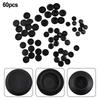 60pcs Flush Mount Plastic Hole Plug Assortment Auto Body Sheet Plastic Pipe Hole Plug Cover Screw Cap Blanking End Cover