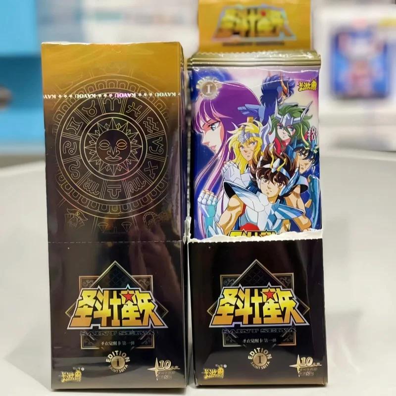 Genuine Saint Seiya Saint Cloth Awakening Series Golden Athena Trading Cards Booster Box Collectibles Anime Kids Fan Gifts