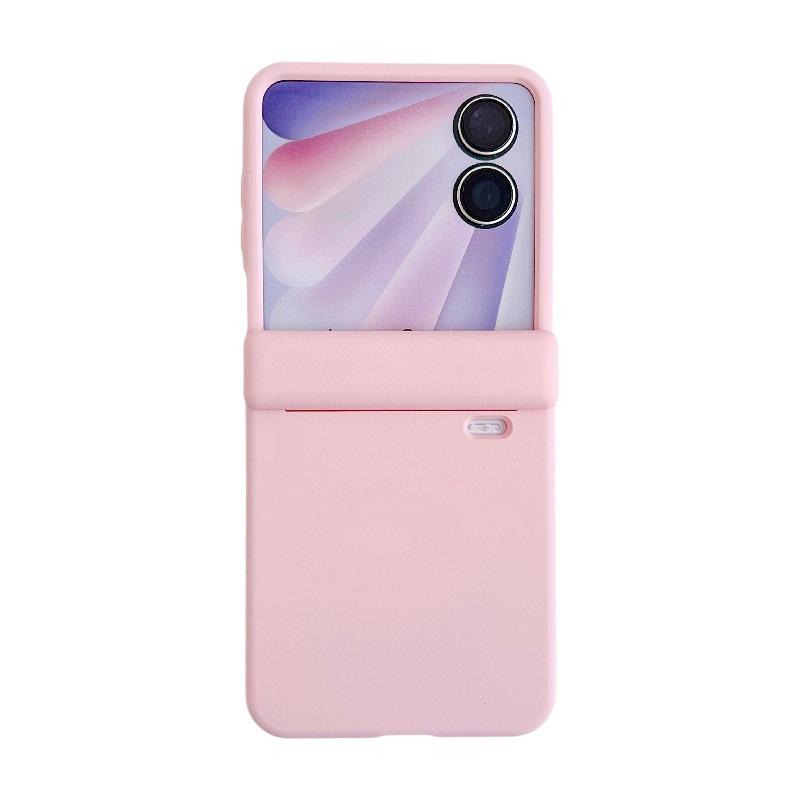 Магнитный центральный вал Drop-Proof чехол для Honor Magic V Flip2: Складная однотонная жесткая крышка из поликарбоната