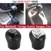 Для Renault Twingo Scenic Megane Laguna Kangoo Clio II 2 MK2 172 18 Logan ABS Автомобильная ручка переключения передач Рычаг переключения передач Ручка с головкой