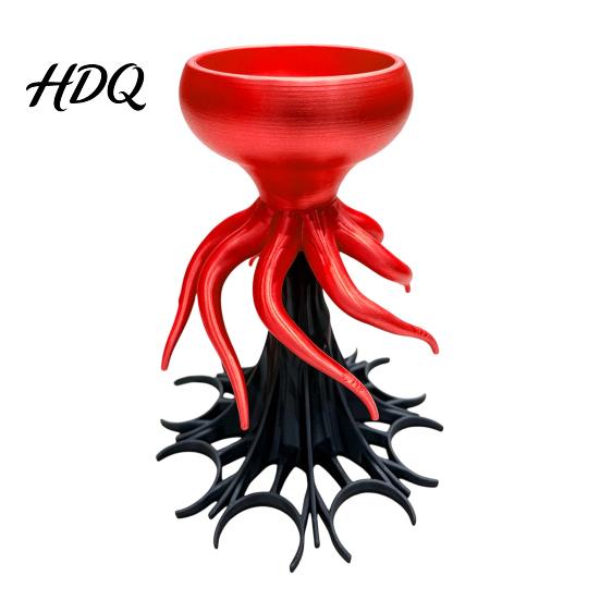 Cocktail Dispenser for Parties Wine Dispenser Octopus Shape with 6/8 Claws Compartments Beverage Container Large Capacity Drink Server Fun