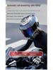 Bluetooth Full Face Flip-Up Motorcycle Helmet with Custom Logo and Packaging
