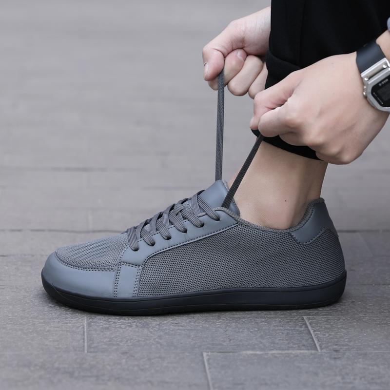 Легкая дышащая уличная обувь для ходьбы Минималистичные кроссовки с широким носком Повседневные кроссовки Обувь для тренировок в зале Спортивная обувь Нескользящая
