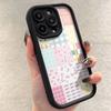 Решетчатый цветочный пэчворк чехол для iPhone 17 Pro Max лестница подходит для Apple 16 Pro Max всесторонний Tianyan