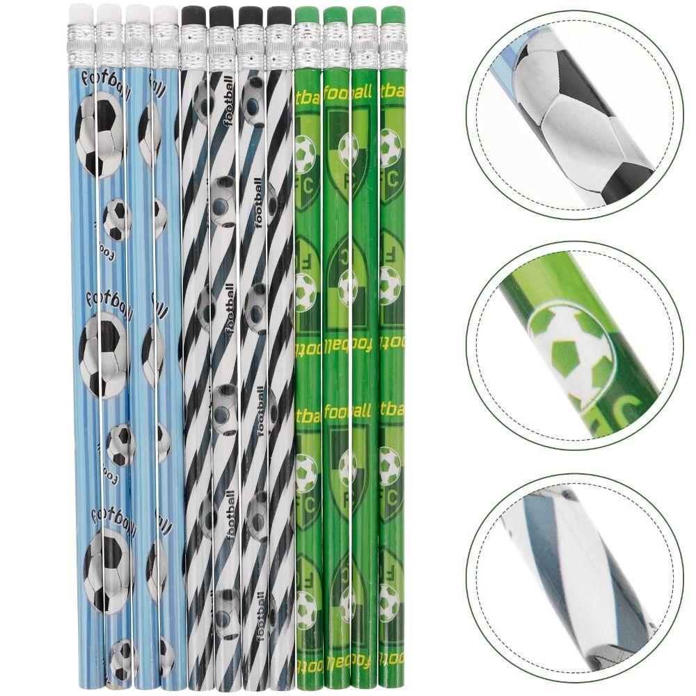 12 шт. карандаш HB с ластиком деревянный карандаш новые канцелярские товары для рисования для детей и студентов