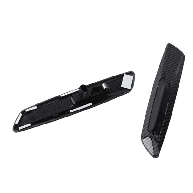 Carbon Fiber Pattern Car Dynamic LED Side Marker Light Turn Signal Light For BMW 5 Series F10 Sedan Pre-LCI 2011-2013 Parts