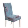 Soft Elastic Stool Slipcover Leaf Pattern One Chair Cover Durable Seat Cover  Dining Room