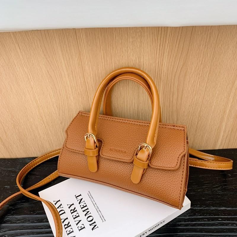 Handbag Stylish Girl Kids Mini Shoulder Bag Shopping Purse With Simple Style