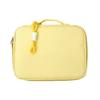 Possipic Soft Plain Pattern Tablet Laptop Pouch, Yellow