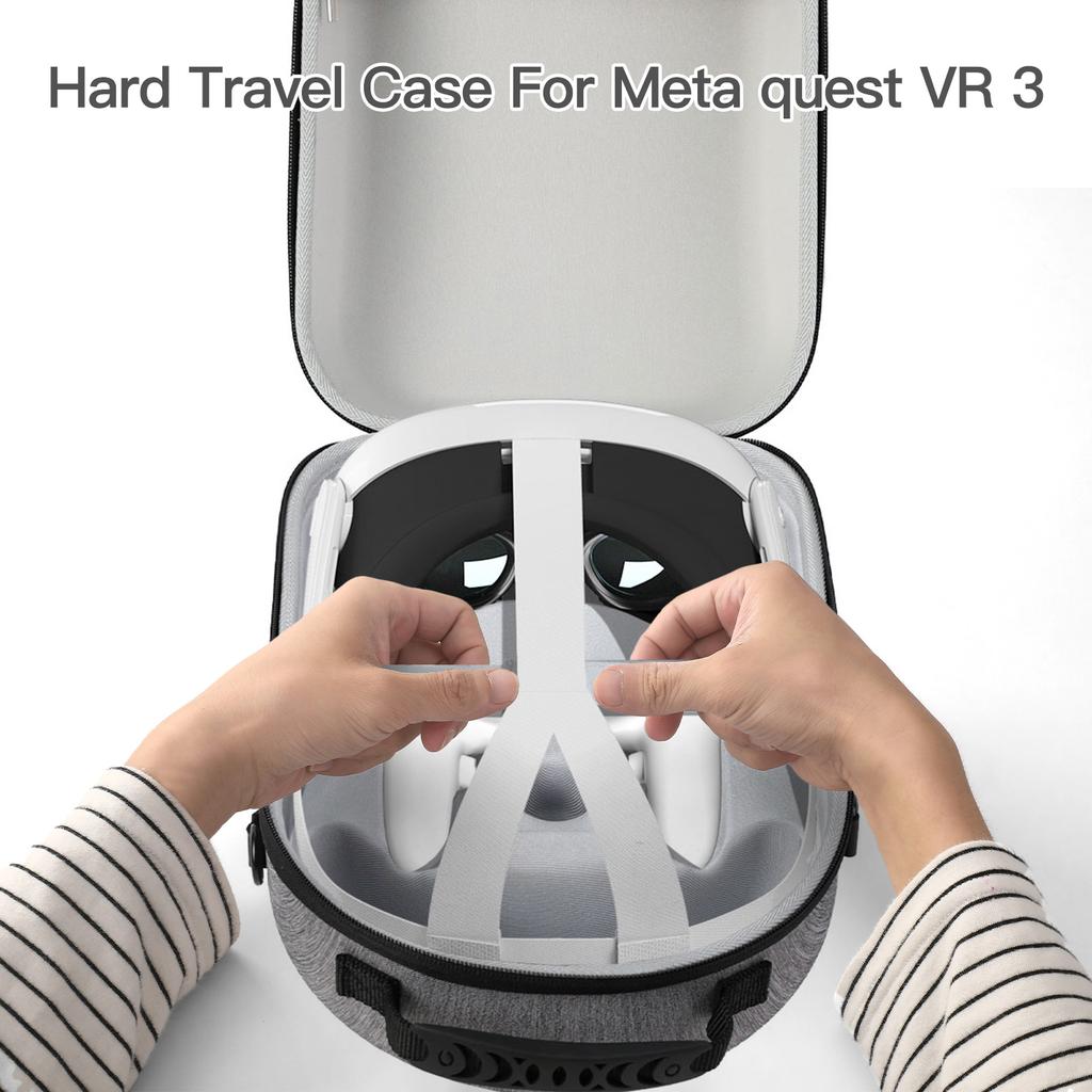 Дорожный чехол для 3 очков VR, игровая гарнитура, контроллеры, аксессуары для устройств, противоударная сумка для хранения из ЭВА