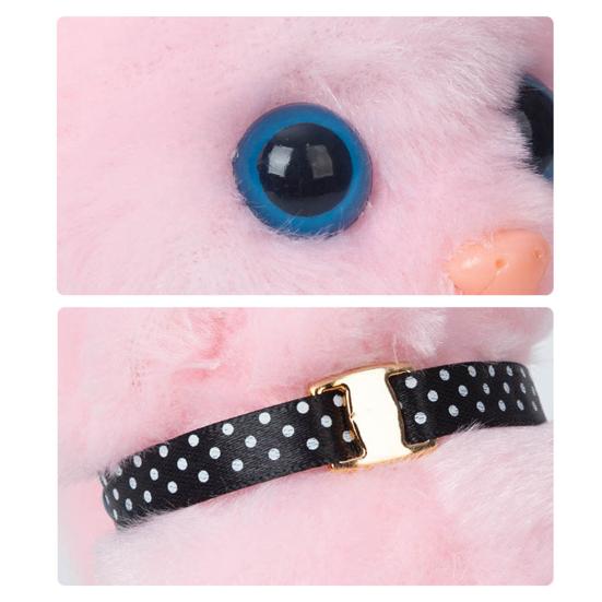 Электрический плюшевый кот, имитирующий мяуканье, ходьбу, виляние хвостом, милый котенок, плюшевый компаньон, успокаивающая игрушка