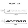 3D ABS Logo Honda Emblem Letters Car Trunk Badge Rear Letter Label for Honda Accord Elysion CR-Z Odyssey SPIRIOR Accessories