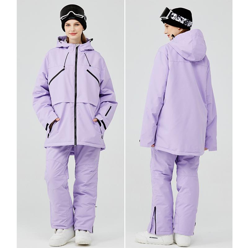 Men's and Women's, Ski Suit Sets, Waterproof, Snow Costume, Ski Jacket and Pant Set, Outdoor Clothing, Snowboarding, Overall