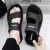 Plastic Casual Shoes for Men Rubber Beach Man Sandals Color New Design 2024 Luxury H Trend Daily Use Outdoor Clearance Sale 39 V