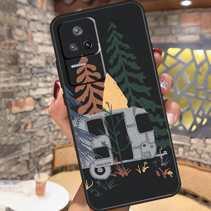 Camping Mountain Case For Xiaomi 14T Pro 13T 11T 12T 13 14 15 Ultra POCO X6 X7 Pro X3 X5 M6 F5 F6 Pro Cover