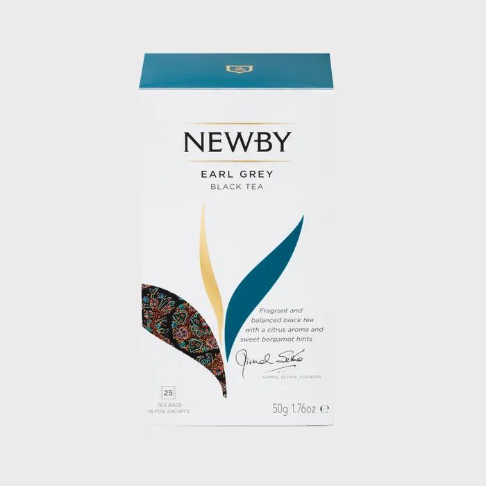 Премиальный черный чай-победитель Global Tea Championship_Newviti Earl Grey 25 чайных пакетиков