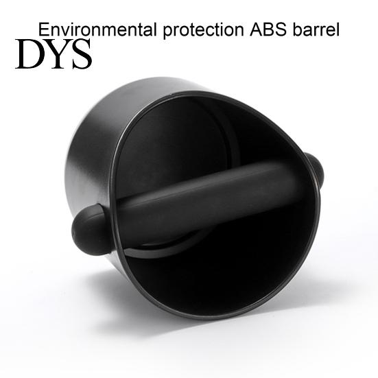 Ящик для кофейного жмыха Эспрессо Наклонное отверстие Кофе Нескользящая основа Съемный стержень Защита от брызг Амортизирующий Компактный Мусорный контейнер для кафе