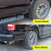 4 Pcs FOR Ford Raptor F150 F 150 Mudguard Fenders Raptor F-150 Mud Flaps Splash Guard Fender Mudflap MudguardS Car Accessories